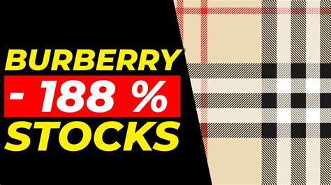 burberry us nasdaq stock|Burberry stock symbol.